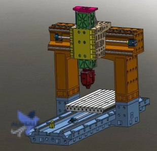 Gantry Type 5 Axis CNC Machining Center